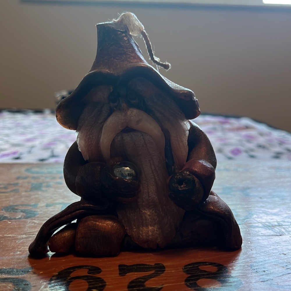 🧙🏽‍♂️WATERCOURSE WAX WORKS WIZARD TRULLS VINTAGE 1975🕯️CANDLE BY RICK BEDORE - Picture 7 of 16